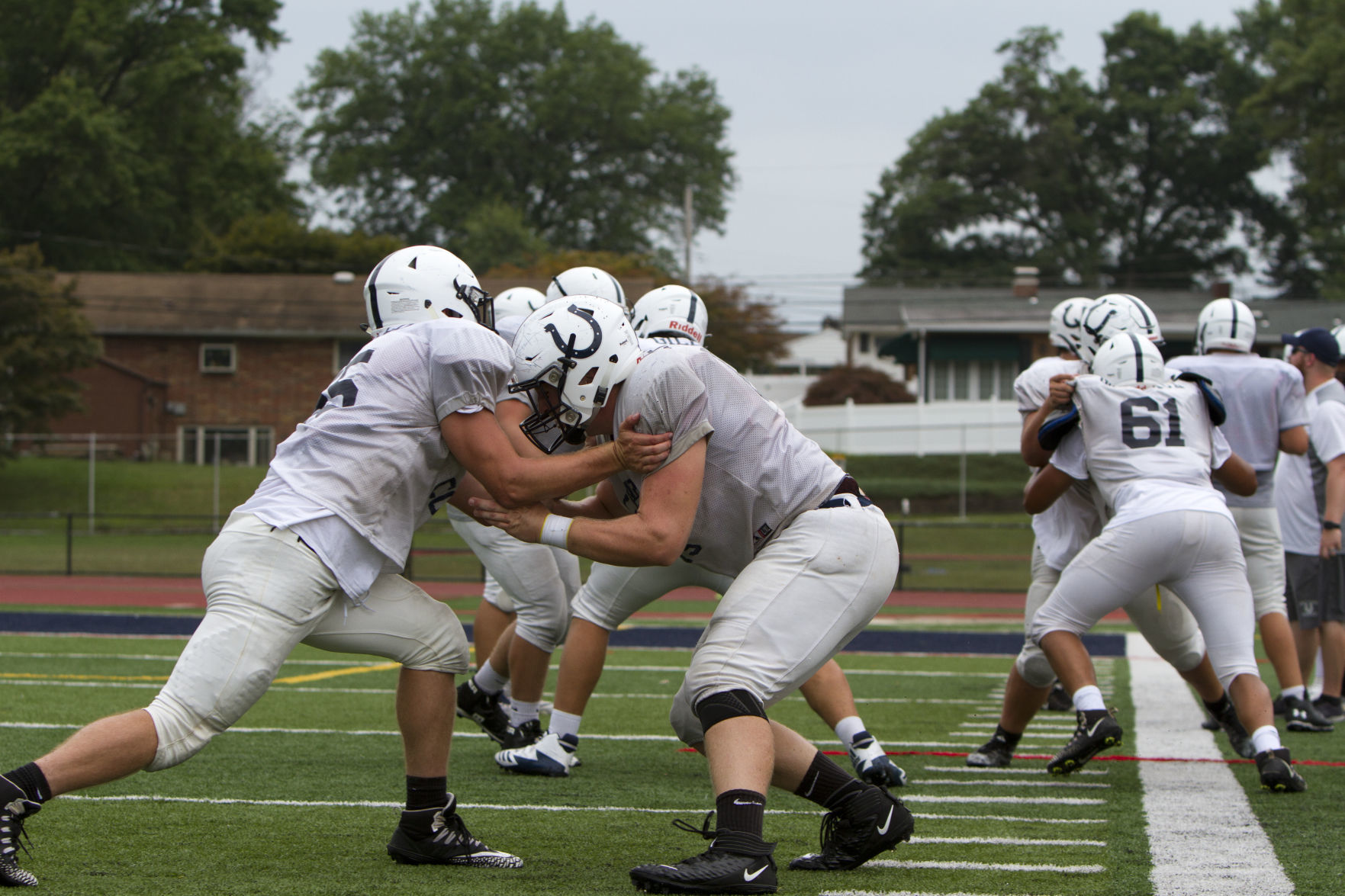 Cedar Cliff football practice